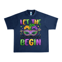 Navy let the shenanigans begin Urban Heavy Tee - MaliasSmallBusiness