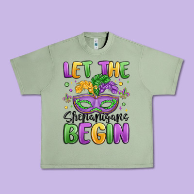 Let The Shenanigans Begin Urban Heavy Tee Designed By Maliassmallbusiness