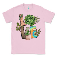 Bubblegum Pink plant love Classic Tee - NancyCooperArtShop