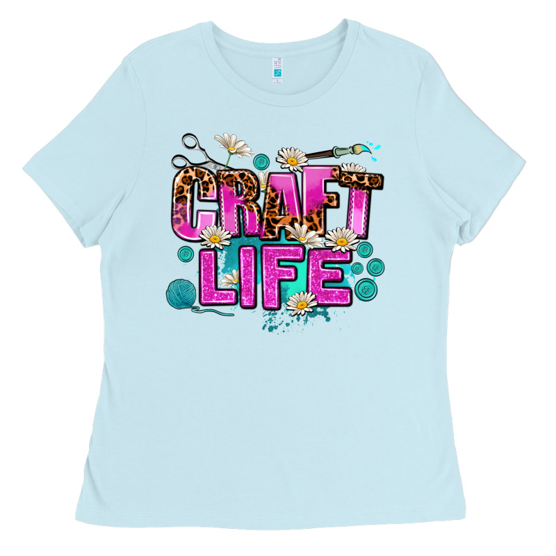 Craft Life Ladies Tee by AdoDesignShop | Teevron