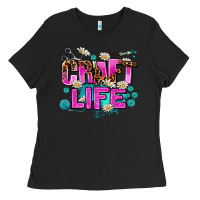Black craft life Ladies Tee - AdoDesignShop