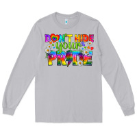 Moon Dust LGBTQ+ Don't Hide Your Pride Long Sleeve Tee - BundleAndBundleShop