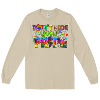 Mushroom LGBTQ+ Don't Hide Your Pride Long Sleeve Tee - BundleAndBundleShop