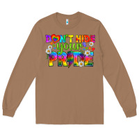 Toasted Coconut LGBTQ+ Don't Hide Your Pride Long Sleeve Tee - BundleAndBundleShop