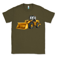 Army Green bulldozer Classic Tee - JahusDesignShop