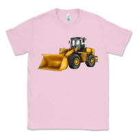 Bubblegum Pink bulldozer Classic Tee - JahusDesignShop