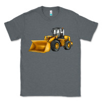 Charcoal Heather bulldozer Classic Tee - JahusDesignShop