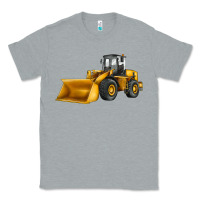 Heather Grey bulldozer Classic Tee - JahusDesignShop