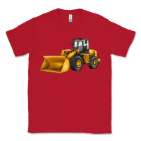 Red bulldozer Classic Tee - JahusDesignShop