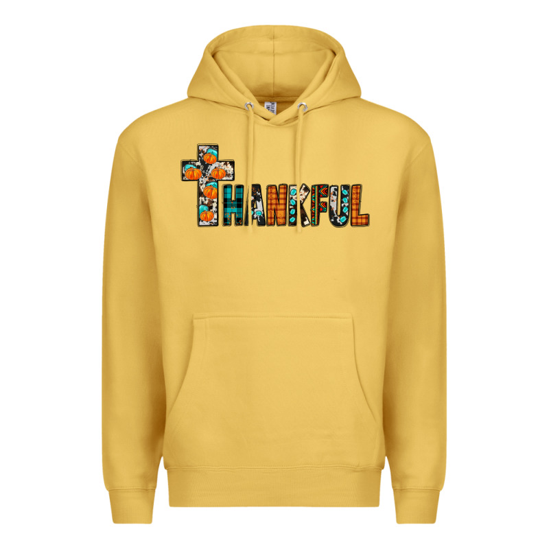 Thankful Premium Hoodie by JahusDesignShop | Teevron