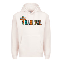 Pale Pink thankful Premium Hoodie - JahusDesignShop