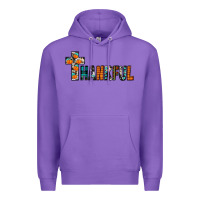 Purple thankful Premium Hoodie - JahusDesignShop