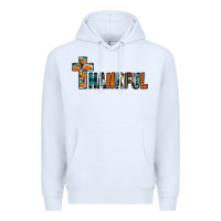 White thankful Premium Hoodie - JahusDesignShop