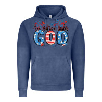 Vintage Denim one nation under god Vintage Hoodie - MaliasSmallBusiness