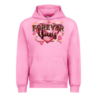 Fuchsia Pink forever yours Urban Hoodie - FaDigitalArtStudio