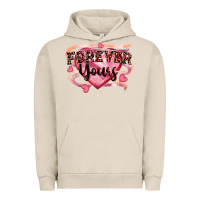 Pigment French Oak forever yours Urban Hoodie - FaDigitalArtStudio