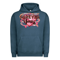 Pigment Midnight Navy forever yours Urban Hoodie - FaDigitalArtStudio