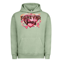Pigment Oil Green forever yours Urban Hoodie - FaDigitalArtStudio