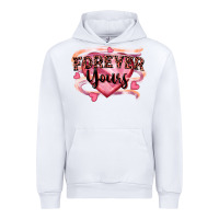 White forever yours Urban Hoodie - FaDigitalArtStudio