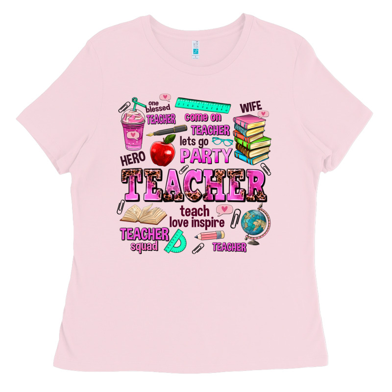 Come On Teacher Lets Go Party Ladies Tee by AdoDesignShop | Teevron