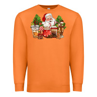 Carrot christmas santa coffee cups Premium Sweatshirt - CowGirlArtShop