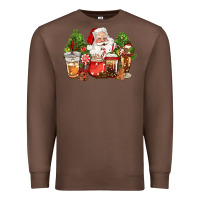 Chestnut christmas santa coffee cups Premium Sweatshirt - CowGirlArtShop