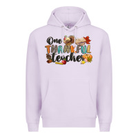 Lilac one thankful teacher Premium Hoodie - CowGirlArtShop