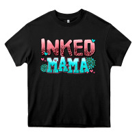 Black inked mama Heavy Core Tee - AdoDesignShop