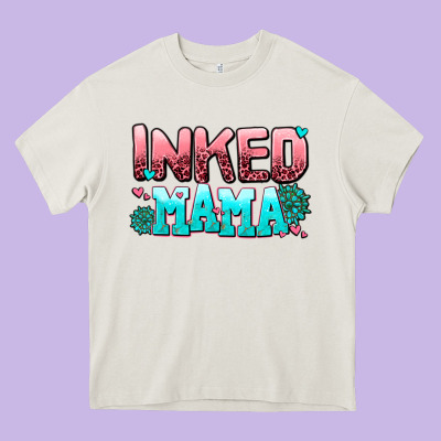 Inked Mama Heavy Core Tee Designed By Adodesignshop