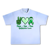 Grape Ice Peace love cure Gallbladder Cancer Urban Heavy Tee - NancyCooperArtShop