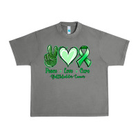 Tornado Peace love cure Gallbladder Cancer Urban Heavy Tee - NancyCooperArtShop
