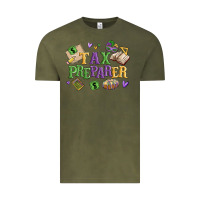 Vintage Olive tax preparer Vintage Tee - MaliasSmallBusiness