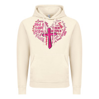 Vintage Artic jesus is love heart cross valentines day Vintage Hoodie - MaliasSmallBusiness