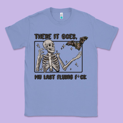 There It Goes My Last Flying Fck Classic Tee Designed By Maliassmallbusiness