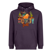 Plum howdy fall Heavyweight Hoodie - CowGirlArtShop
