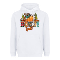 White howdy fall Heavyweight Hoodie - CowGirlArtShop