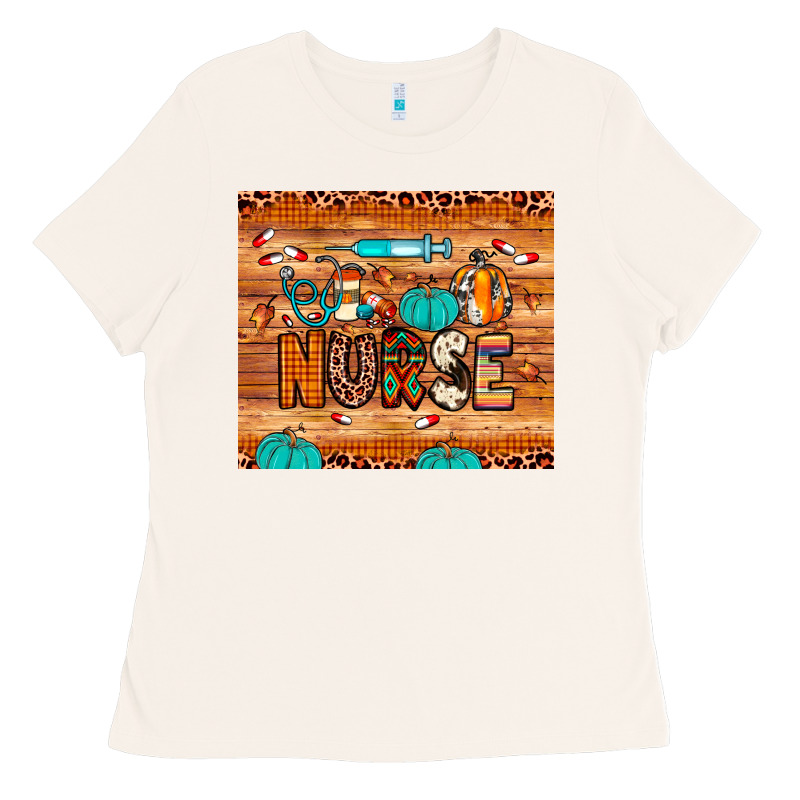 Nurse Fall Ladies Tee by JahusDesignShop | Teevron
