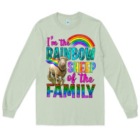 Matcha I'm The Rainbow Sheep Of The Family Long Sleeve Tee - BundleAndBundleShop