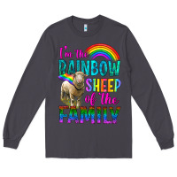 Smoke I'm The Rainbow Sheep Of The Family Long Sleeve Tee - BundleAndBundleShop