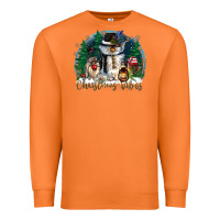 Carrot christmas vibes Premium Sweatshirt - CowGirlArtShop