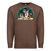 Chestnut christmas vibes Premium Sweatshirt - CowGirlArtShop
