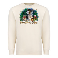 Sandshell christmas vibes Premium Sweatshirt - CowGirlArtShop