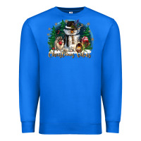True Royal christmas vibes Premium Sweatshirt - CowGirlArtShop