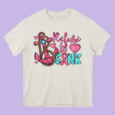 Refuse To Sink Heavy Core Tee Designed By Jahusdesignshop