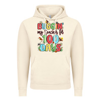 Vintage Artic buggin my teacher for 100 days Vintage Hoodie - MaliasSmallBusiness