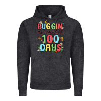 Vintage Black buggin my teacher for 100 days Vintage Hoodie - MaliasSmallBusiness