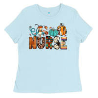 Baby Blue nurse fall Ladies Tee - JahusDesignShop