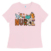Bubblegum Pink nurse fall Ladies Tee - JahusDesignShop