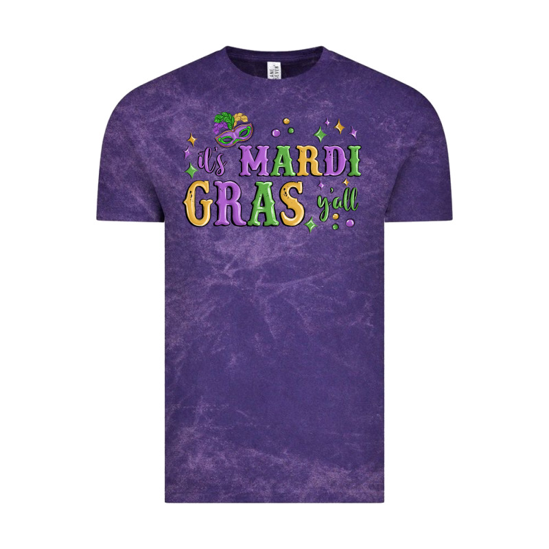 It's Mardi Gras Y'all Vintage Tee by MaliasSmallBusiness | Teevron