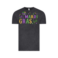 Vintage Black it's mardi gras y'all Vintage Tee - MaliasSmallBusiness